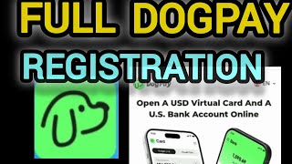 FULL GUIDE ON HOW TO REGISTER ON DOGPAY WALLET & GET STARTED 