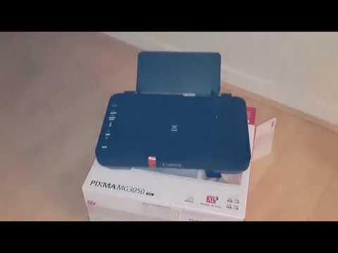 Canon Pixma MG3050 3 in 1 Printer Unboxing