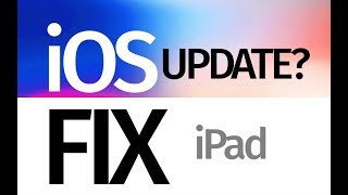 My iPad says the software is up to date but it’s not. iOS Fix screenshot 4