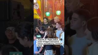 Alasan El Rumi lebih suka tinggal bersama Irwan ketimbang Ahmad Dani.