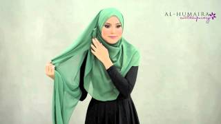 BETSY shawl styling tutorial by Al-Humaira Contemporary