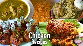 Chicken recipes | chicken soup | chicken sukka | chicken lollipop | chicken biryani | roast chicken