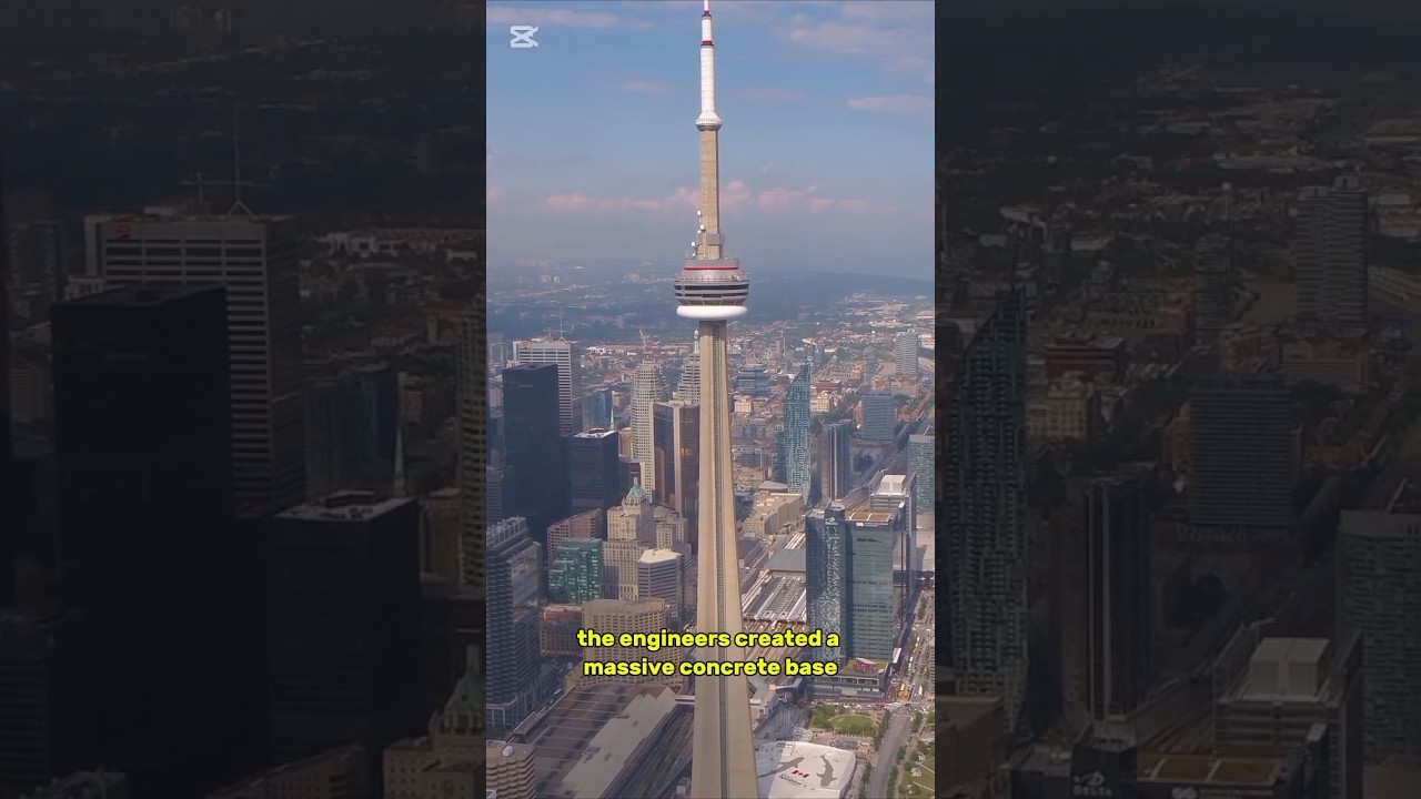 CN Tower: Как она возвышается на 553 метра 