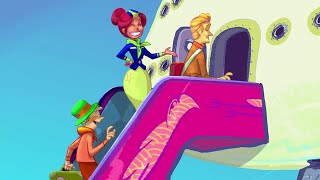 हिंदी Zig & Sharko 🛫😃 GOOD FLIGHT EVERYONE 😃🛫 Hindi Cartoons for Kids