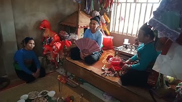 Bà mo sứ mường làm lễ sau ba ngày mừng cây bông mường vân am ngọc lặc Thanh Hóa # ngọc Công TV #