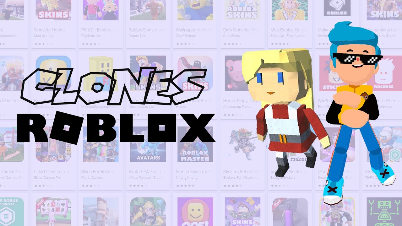 As PIORES CÓPIAS do ROBLOX para CELULAR 