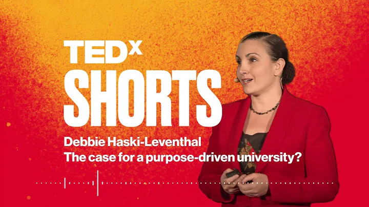 The case for a purpose-driven university? | Debbie...