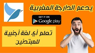 تعلم 163 لغة أجنبية من بينها اللغة الإنجليزية مع هذا التطبيق _يدعم الدارجة المغربية bluebird