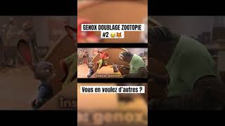 Genox Doublage Zootopie