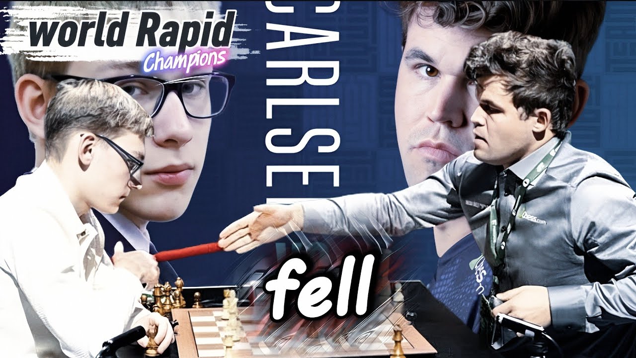 Magnus Carlsen Vs Denis Lazavik || World Rapid Champions