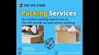 Packing Services UPS Store Canada 580