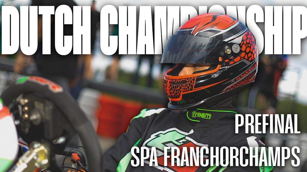 Onboard full Pre Final Spa round 2 Dutch Rotax Max Challenge 2022 | Rotax Max Senior