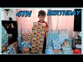 HARRISON'S 4TH BIRTHDAY/ OPENING PRESENTS!