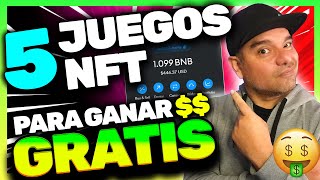 TOP 5 MEJORES JUEGOS NFT 2024 PAGANDO | JUGA PARA GANAR DINERO GRATIS RETIRA A BINANCE screenshot 5