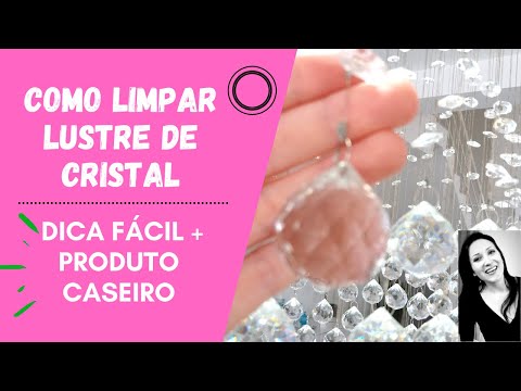 Vídeo: Limpando Lustres (33 Fotos): Como E O Que Lavar Um Modelo De Cristal Com Pingentes Para Fazer Brilhar, Escolha Um Agente De Limpeza