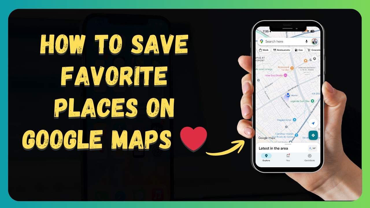 How to Save Favorite Places on Google Maps ️ [New 2026 Update] - YouTube