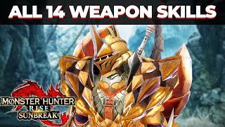Monster Hunter Rise: Sunbreak All 14 Weapon Skills