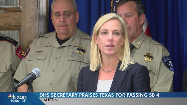 New Homeland Security secretary praises Texas’ sanctuary cities ban