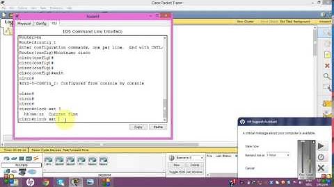 CCNA 200 120 Time And Date Setting 7 Of  66 Usmansheikh