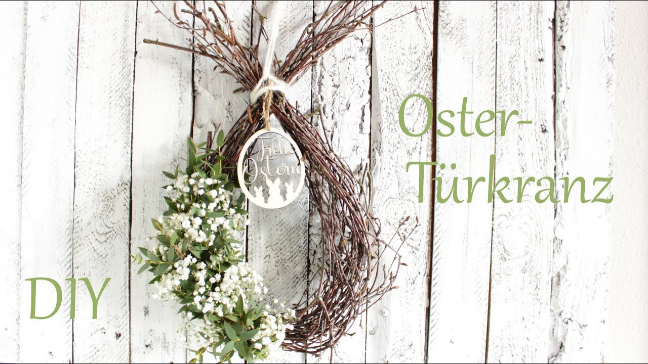 DIY | Oster Türkranz | süße Osterdeko