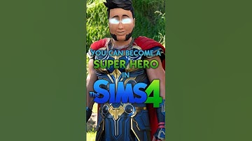 Become A Super Hero In The Sims 4 #thesims