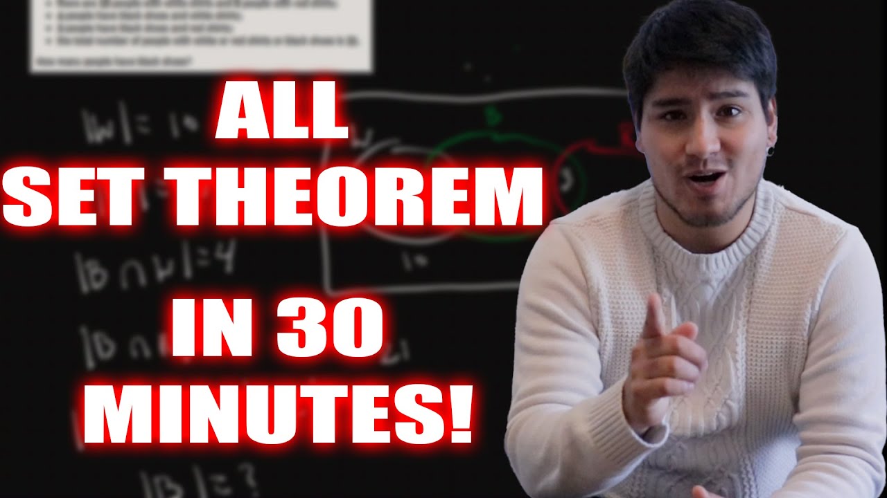 EVERYTHING you need to know about SET THEORY in 30 minutes! - YouTube
