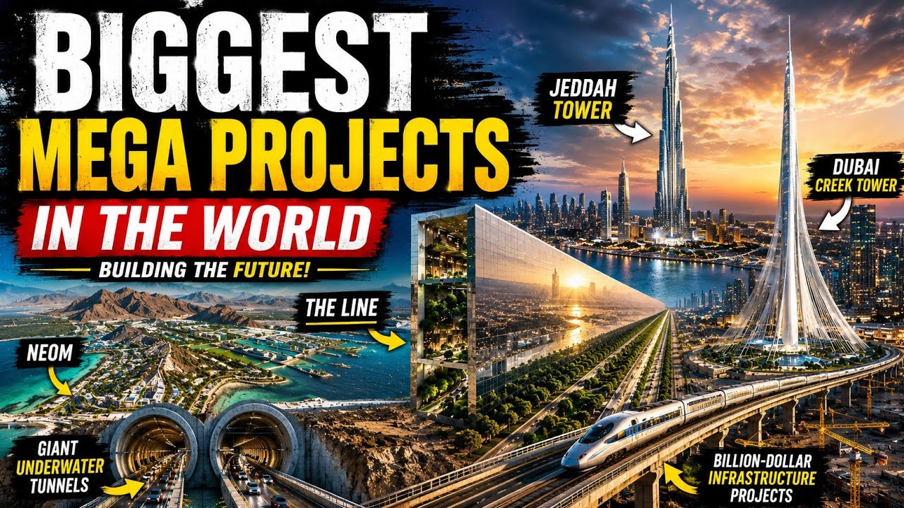The Biggest Mega Projects in the World - YouTube