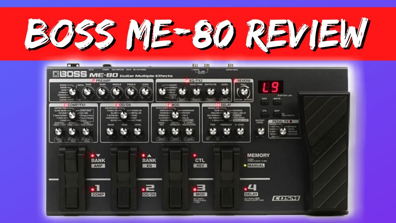 BOSS ME-80 Review