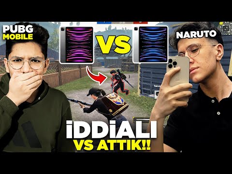 SASUKE İLE ÇOK CİDDİ VS ATTIK!SA İDDİALI VS! - PUBG MOBİLE