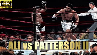 Muhammad Ali vs Floyd Patterson II | KNOCKOUT Boxing Highlights | 4K Ultra HD