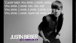 U Smile - Justin Bieber (Lyrics)