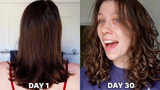 *RESULTS* trying the Curly Girl Method on Wavy Hair for a Month