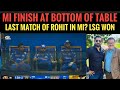 Lsg win as mi finish at bottom of ipl 2024  csk vs rcb most exciting match