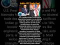 INDIA - US trade deal.#india#usa#trade#newstoday#latestnews