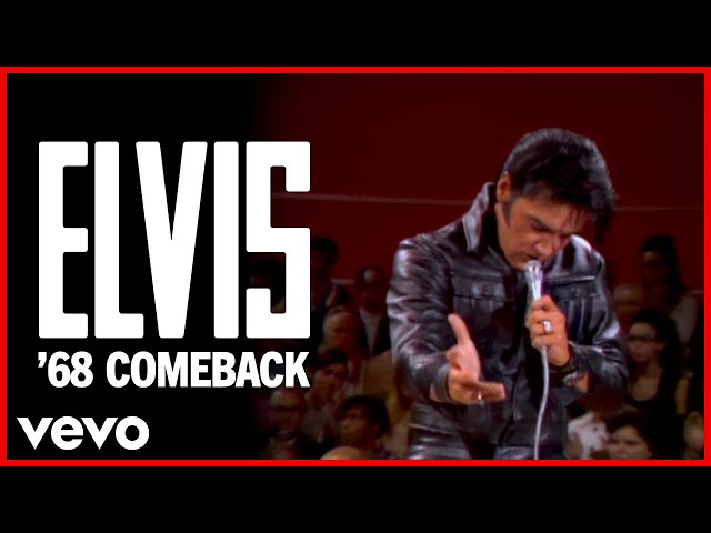 Elvis Presley - Can't Help Falling In Love (Black Leather Stand-Up Show #2) class=