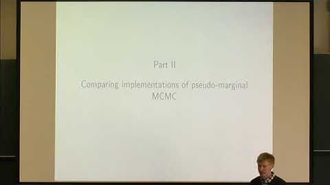 Dr. Matti Vihola | Establishing some order amongst exact approximation MCMCs