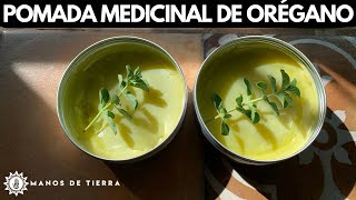 COMO HACER POMADA MEDICINAL DE OREGANO