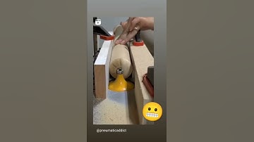 2" router bits are scary! But necessary to get a perfectly domed end.