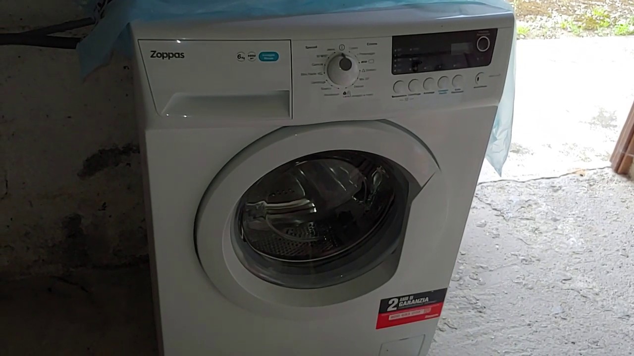 Mini presentazione lavatrice Zoppas PWSF 610 EX - YouTube