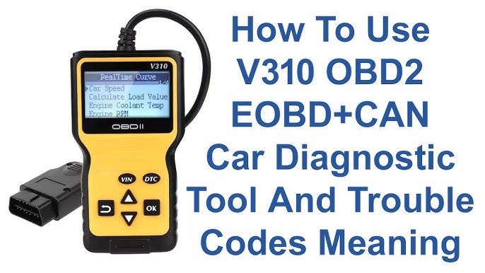 Car Diagnotsic Tool Scanner VC309 Car ODB2 Tool OBD II EOBD Car Diagnostic  Tool Code Scanner