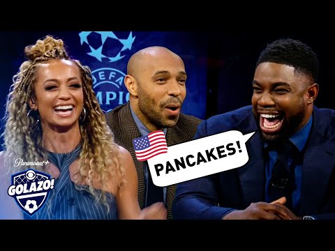 Micah Richards Shows Off His Hilarious American Accent | Ucl On Cbs Sports