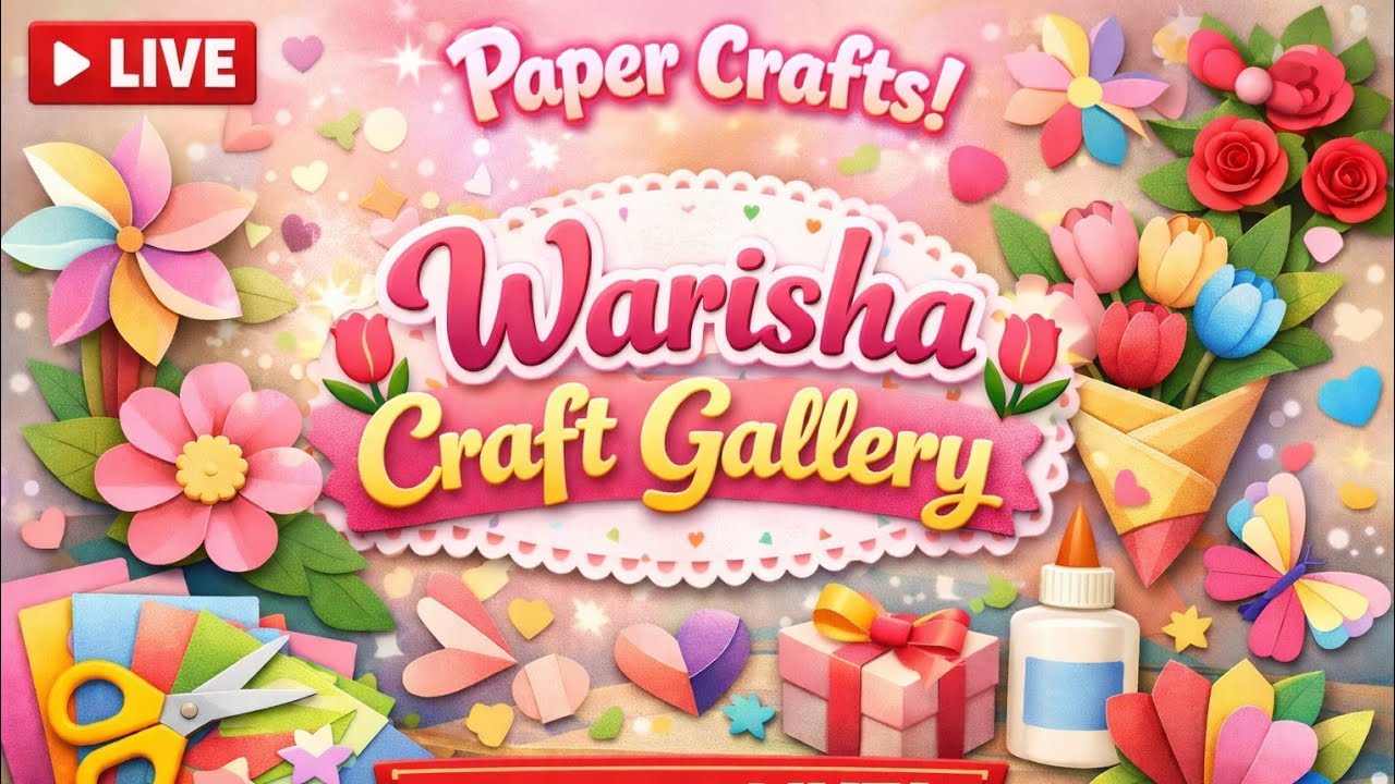 Cute paper craft ideas 💡 ⭐Warisha craft gallery 🌷