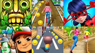 Temple Run 2, Subway Princess Runner, Cat Runner, Miraculous Ladybug, Street Chaser Gameplay HD screenshot 3