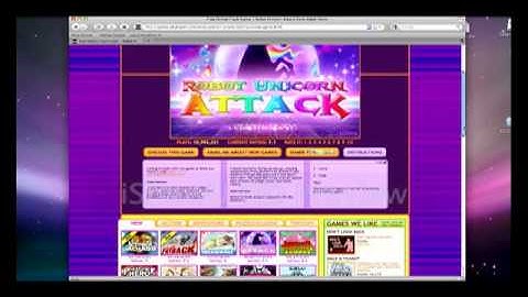 Robot Unicorn Attack game review (request)