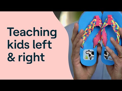 Video: How To Teach A Child Where Is Left And Where Is Right