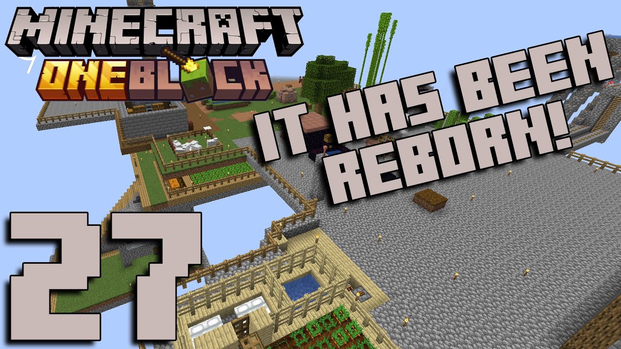 MINDCRACK IS BACK! | Minecraft: One Block Multiplayer - EP 27 - YouTube