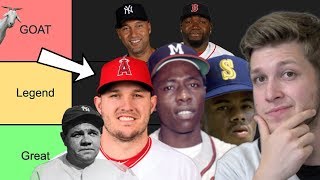 Greatest mlb players of all-time tier ...