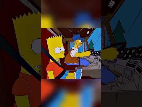 Чуть не задавил парнишку #shorts #shortvideo #humor #simpsons #симпсоны #реки #мультсериалы #viral