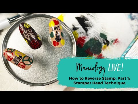 STAMPING NAIL ART TUTORIAL | trying stamping nail art - YouTube