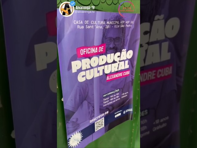 Palco Arteculando #alvarengatv #agendacultural #shorts